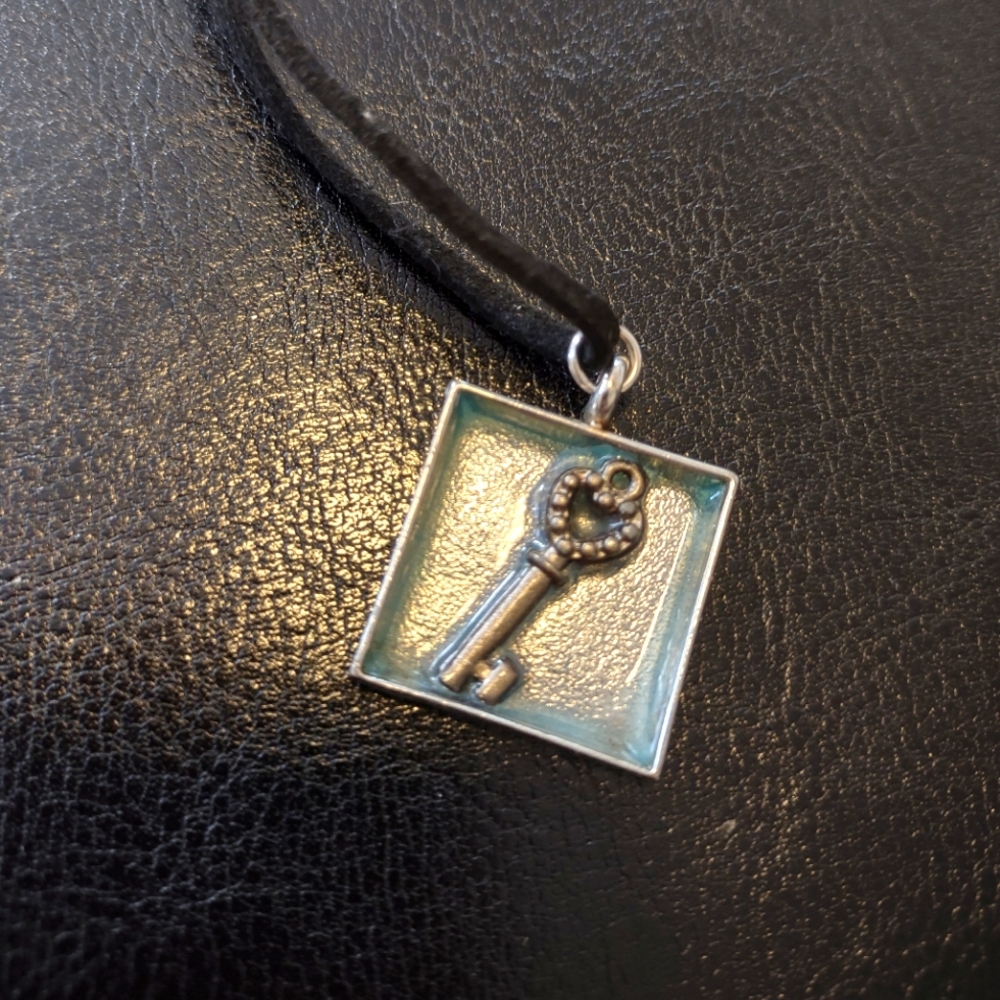 Handmade key necklace